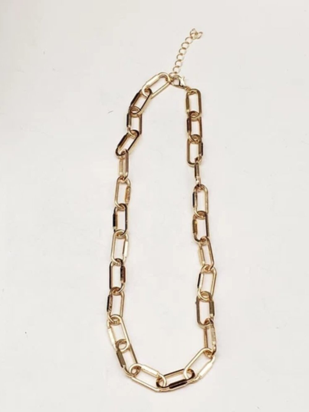 Gold-Plated Necklace with Authentic Louis Vuitton Padlock - Picture 3 of 5